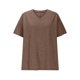 thumbnail image 5 of Camiseta para mujer,Blusa tipo túnica de manga corta con cuello en V para mujer, de poliéster, holgada, de color liso, informal, para uso diario, sopatenor, 5 of 9