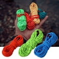 thumbnail image 5 of 4pcs/set 4meters Length Diameter 4mm 6Colors Hiking Camping Equipment Paracord Cord Survival kit Lanyard Tent Ropes Paracords 550 Rope GREEN, 5 of 8