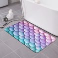 thumbnail image 2 of SPXUBZ Gradient Scales Pattern Print Non Slip Kitchen Mats Bathroom Rugs Floor Mats for Floor 31.5x20 inch, 2 of 5