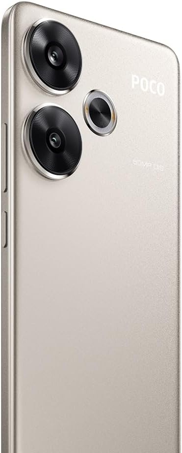 Xiaomi Poco F6 5G 256GB ROM 8GB RAM Dual SIM GSM Unlocked - Titanium