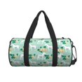 thumbnail image 2 of Fotbe Horse And Flower Pattern Foldable Sports Gym Bag with Wet Dry Pocket, Ultralight Travel Bag, Large Capacity Duffel Bag, Splash Proof Carry on Bag, Overnight Bag, Weekender Bag, 2 of 8