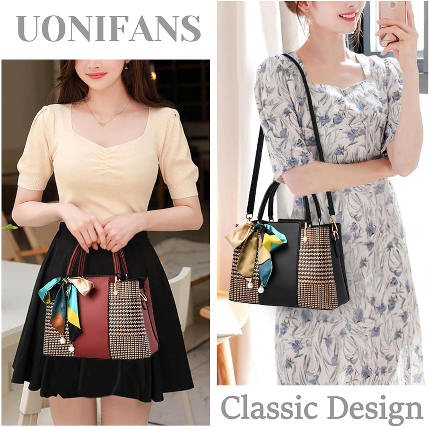 Womens Purses and Handbags Shoulder Bag Ladies Designer Satchel Messenger Tote Bag