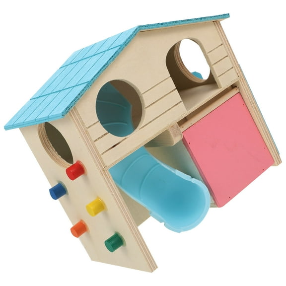 MUSEYA Hamster Climbing Toy Supplies Pet Gerbil Toys Blue 1Pack