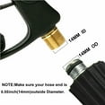 thumbnail image 6 of Zxpjkyu High Pressure Washer Gun Spray Gun Car Washer Water Gun Long Wand Water Jet Power Spray Gun for Car Home Washing Garden, 6 of 8