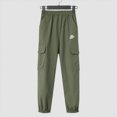 thumbnail image 5 of Gibobby Boys Pants Toddler Baby Boy Winter Active Jogger Pants Elastic Waist Pocket Solid Color Athletic Sweatpant 2T 3T 4T 5T 6T 7T 8T Little Boys Winter Pants(6-7 Years,Green), 5 of 7