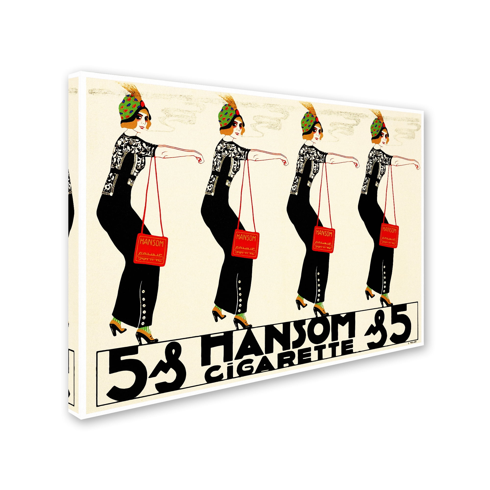 Vintage Lavoie 'Ads-0078' Canvas Art