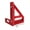 Red, variant on Osdhezcn Lightweight Multi-Angle Measuring Ruler 45 90 Degree Triangle Scriber Square
