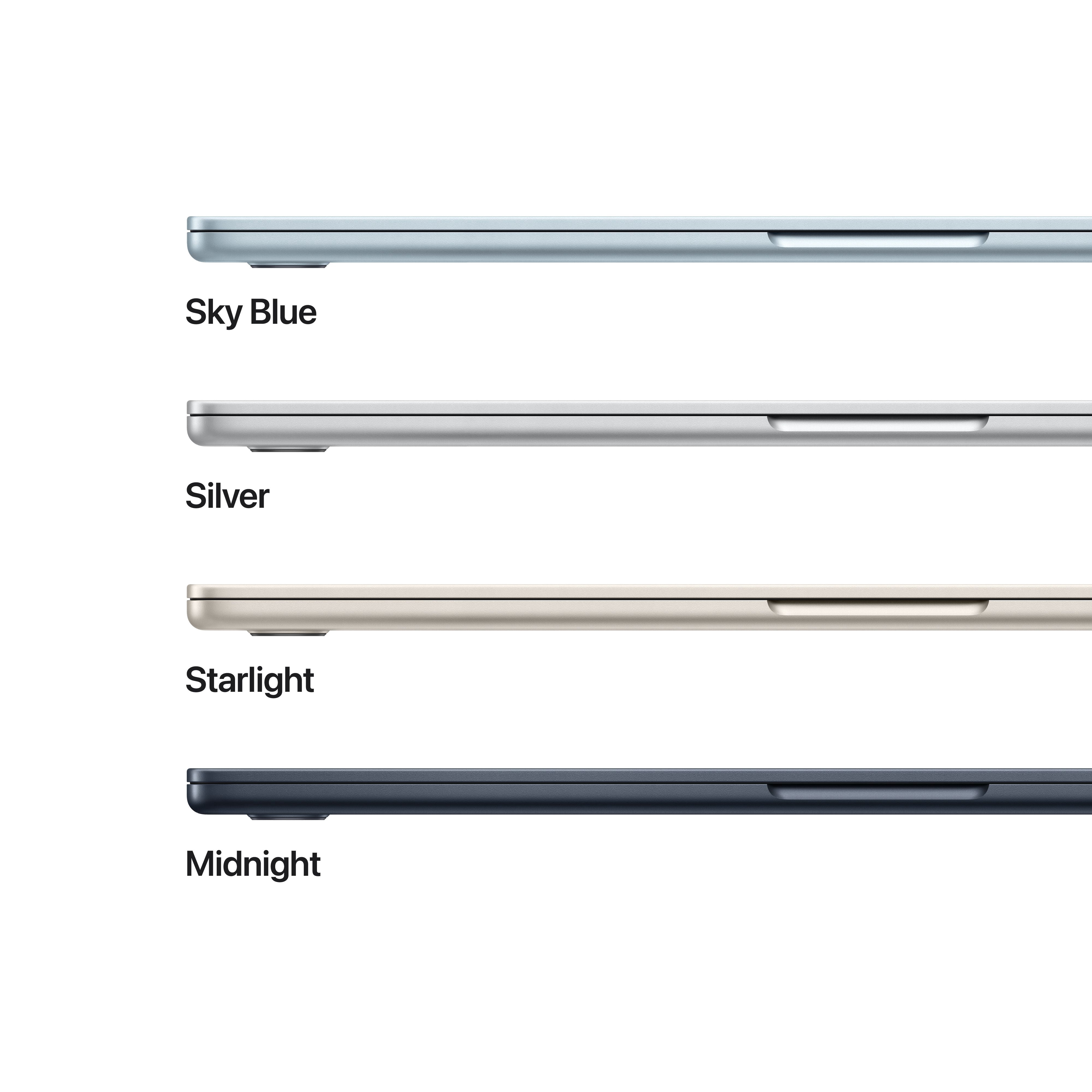 Apple 15" MacBook Air with M5 chip, 10 core CPU / 10 core GPU, 16GB Memory, 512GB SSD - Starlight
