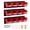 Red, variant on VEVOR Wall Mounted Storage Bins, 12 Plastic Bins & 3 Metal Rails, Plastic Hanging Stackable Storage Bin for Screws, Nuts, Bolts, Nails, Hardware Tool Organizer for Workshop, Craft Room, Garage,Black