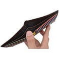 thumbnail image 5 of Slim Men's Wallet Thin Bifold Leather RFID Blocking Minimalist Front Pocket Mens Brown Wallet Cazoro, 5 of 9