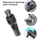 thumbnail image 1 of Paquete de 2 extractores de manivela para bicicleta Extractor de manivela Bosch para reparación de mantenimiento de bicicletas, color negro ShuxiuWang 8390605543654, 1 of 1