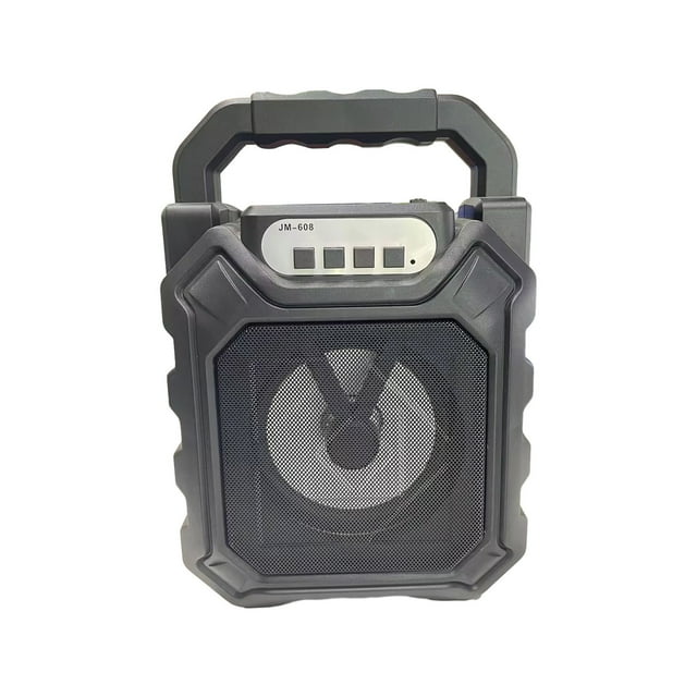 Sistema Estéreo Bluetooth Altavoz Bluetooth, Estereo Portátil Al Aire Libre con Luces de Color, Mini Sistema Estéreo Portátil Al Aire Libre