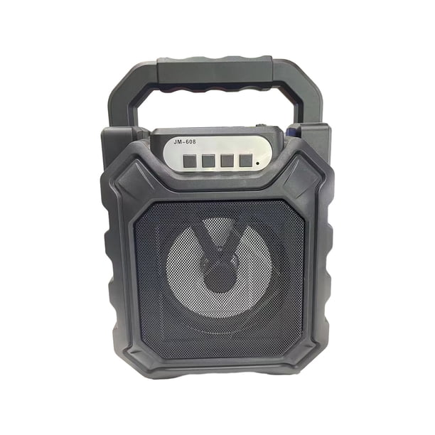 Sistema Estéreo Bluetooth Altavoz Bluetooth, Estereo Portátil Al Aire Libre con Luces de Color, Mini Sistema Estéreo Portátil Al Aire Libre