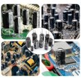 thumbnail image 4 of 500x 24 Types Electrolyte Capacitor Capacitors Assortment 0.1-1000UF Set, 4 of 5