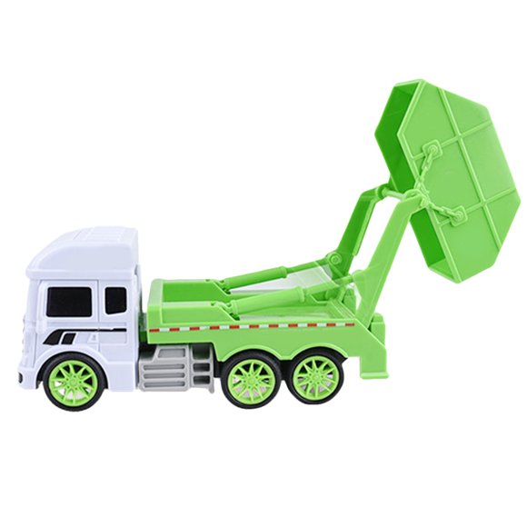 High Simulation Garbage Truck Toy for Boys Kids, Educational Safe Sanitation Truck Model with Multifunctional Design
