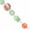 Green Pink Candy Mix, variant on John Bead Super Cute Acrylic Green Candy Mix 5" Bead Strand