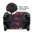 thumbnail image 4 of Lsque Western Style Bald Eagle Printed Luggage Cover, Travel Luggage Protector,Scratch and Dirt Resistant, Fits 18-32 Inch Luggage - X-Large, 4 of 9