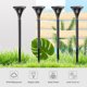 thumbnail image 5 of Foco solar para jardín, impermeable, al aire libre, 4 leds Abanopi Luz al aire libre, 5 of 7