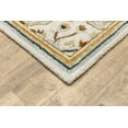 thumbnail image 2 of Oriental Weavers Alfresco Area Rug 28407 Traditional Ivory Petals Vines 2' 6" x 8' Rectangle, 2 of 2