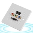thumbnail image 4 of Zócalo Del Panel Multimedia, Zócalo Del Panel De Pared Del ABS Retardante De Llama Para La Oficina Para El Hogar Para La Ingeniería, 4 of 7