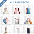 thumbnail image 4 of Colgadores para sudaderas con capucha TOPIA HANGER, paquete de 2 con 6 bolas de cedro, armario, 4 of 7