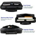 thumbnail image 5 of Taygeer Laptop Briefcases for Men, 15.6in Waterproof Work Bag with Laptop Compartment, Black, 5 of 9