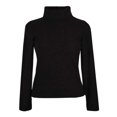 thumbnail image 1 of Suéter George para dama, con Cuello Ruso Manga Larga Negro Talla EG, 1 of 4