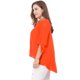 thumbnail image 5 of BluCuello En V De Verano Man3/4 TalExtPaMujer Naran3XL, 5 of 7