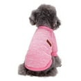 thumbnail image 3 of Pet Dog Clothes Dog Sweater Soft Thickening Warm Pup Dogs Shirt Winter Puppy Sweater for Dogs (Pink, S), 3 of 5