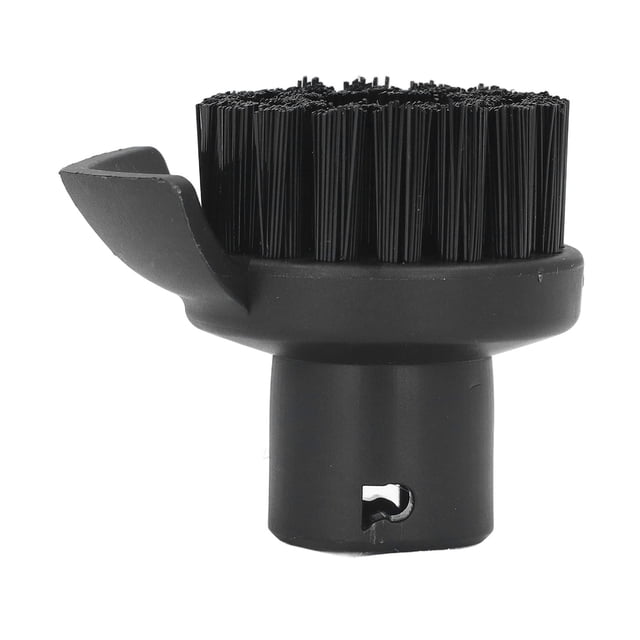 Steam Cleaner Round Brush, Efficiently Dust Remove Steam Brush Hard Bristles Scraper Design For Home