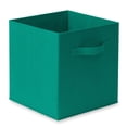thumbnail image 2 of Set de 6 Cubos de Tela Plegables Casafield en Verde Azulado, 2 of 7