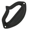 thumbnail image 2 of SaKeGa Pack 4 Drawer Pulls Flat Black Cabinet Cup Pulls Kitchen Hardware Cabinet Handles Matte Black Drawer Handles Pulls, 2 of 6