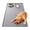 Grey-09, variant on Extra Large 34x22 Inch Silicone Pet Food Mat Machine Washable Waterproof Non-Slip Dog Cat Bowl Mat with Raised Edge for Large Dogs Multi-Pet Homes Grey