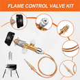 2X Low Pressure Gas Fireplace Failure Safety Control Valve Kit Gas