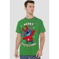 thumbnail image 4 of Lilo & Stitch T-Shirts de Noël Laids pour Hommes, 4 of 4