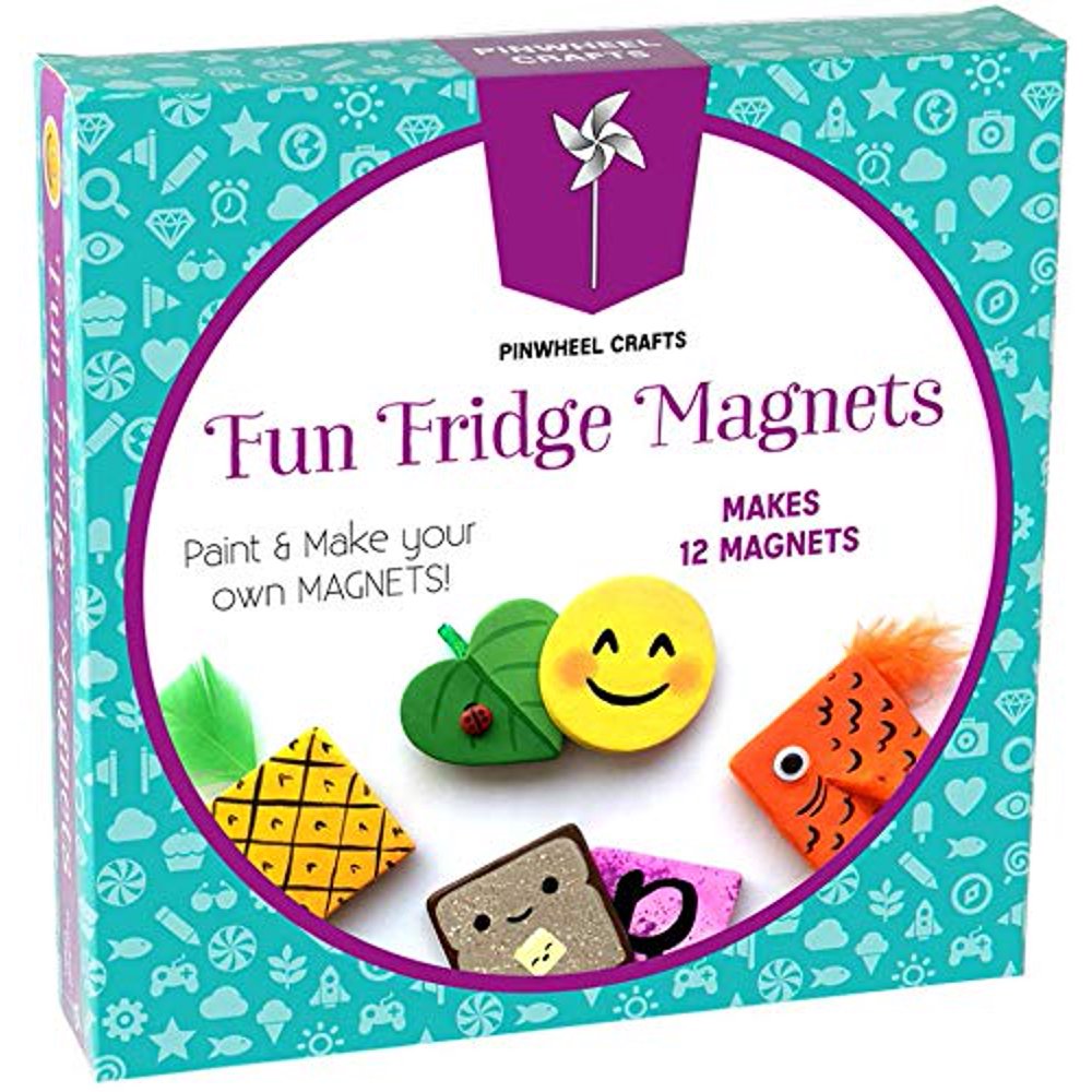 Pinwheel Crafts Fridge Art Activity Set Make Your Own Self Adhesive Refrigerator