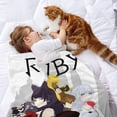 thumbnail image 2 of RWBY - RWBY anti-pilling, suave, ligera, esponjosa y acogedora de lujo para hogar y cocina – Perfecta para niños y adultos, 100 x 150 cm, 2 of 6