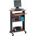 thumbnail image 2 of Safco MÜV Standing Wood Workstation in Cherry, 2 of 2