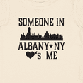 thumbnail image 4 of Inktastic Albany New York Skyline Someone Loves Me Boys or Girls Baby T-Shirt, 4 of 5