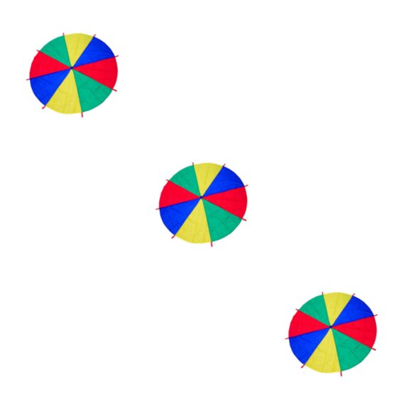 Soidarity Los niños juegan Rainbow Parachute Juego al aire libre Ejercicio Deporte Juguete 2M Type1 NO1