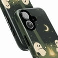 thumbnail image 3 of Ghosts Campfire Night Phone Case, Dual Layer Halloween Protective Phone Cover, Cute Spooky Gift for iPhone 16 15 14 13 12 11 Pro Plus Mini, 3 of 6