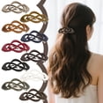 thumbnail image 2 of YiJuHui 4pcs Vintage French Barrette Hair Clips for Women, Matte Finish Hair Claw Clips for Thick and Thin Hair, Non-Slip Hair Accessories for Daily Use and Special Occasions, 2 of 7