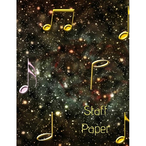 Staff Paper 8.5 X 11 Blank Sheet Music Paper for Composing Your Own