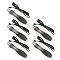 thumbnail image 1 of Ymiko Retractable Ballpoint Pens with Wide Grip, Big Fat Weighted, Black Ink, 5 Count, 1 of 8