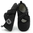 thumbnail image 3 of Joinfre Slippers for Women Comfy House Bedroom Corduroy Cross Bow Slide Slipper with Adjustable, 3 of 7