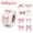 Style B, variant on 500pcs/roll Pink Bow Seal Stickers Cute Gift Box Blessing Sticker Packaging Decoration Children Kids School Stationery Stickers