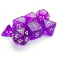 thumbnail image 2 of Brybelly Holdings GDIC-1128 7 Die Polyhedral Dice Set in Velvet Pouch, Arcane Aura, 2 of 6