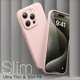 thumbnail image 3 of JETech Slim Case for iPhone 15 Pro Max 6.7-Inch with Camera Lens Full Cover Protection, Ultra-Thin Lightweight Matte Finish Minimalist Protective Phone Cover (Pink), 3 of 6