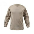thumbnail image 2 of Rothco Military FR NYCO Combat Shirt - Desert Sand, Medium, 2 of 2