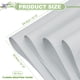 thumbnail image 2 of Uxcell 60 Hojas Papel para Envolver Flores 21.5" x 21.5" Papeles Impermeables Gris, 2 of 7